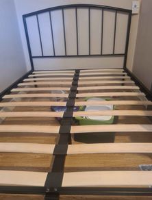 Beautiful Very Sturdy Modern Metal Double Bed Frame - Can Deliver