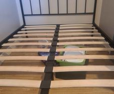 Beautiful Very Sturdy Modern Metal Double Bed Frame - Can Deliver