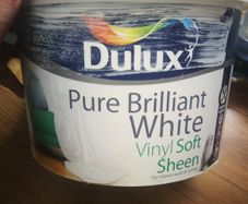 Dulux vinyl soft sheen white