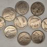 Ireland 1978 Large 10p Pence Coin Lot x10 Coins Image 2