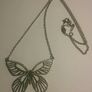 Fossil Butterfly Necklace Image 2