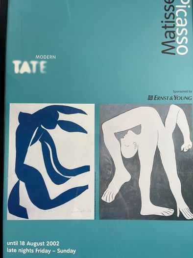 Picasso Matisse Original Poster framed
