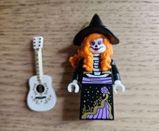 lego halloween red hair lady