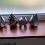Contemporary pewter napkin holders Image 2
