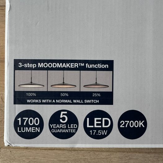 Nordlux Balance Step-Dimming Pendant Light - Black
