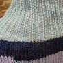 Handknit multicolor cardigan Medium Large Image 6