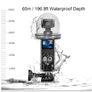 For DJI Osmo Pocket Waterproof Housing, High Translucent Acrylic 60m/196.8ft Waterproof Depth Protective Case For Surfing Diving Swimming Image 6