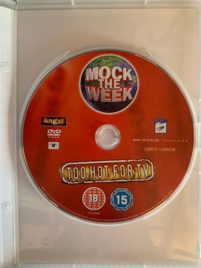Mock The Week (Too Hot For TV) [DVD TV Boxset][