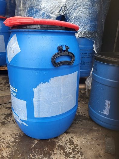 plastic barrels