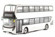 Northcord : 1:76 white bus, Free Post