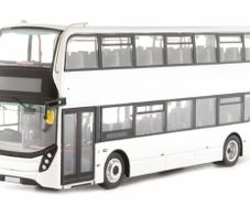 Northcord : 1:76 white bus, Free Post