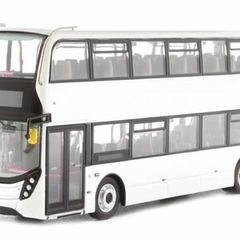 Northcord : 1:76 white bus, Free Post
