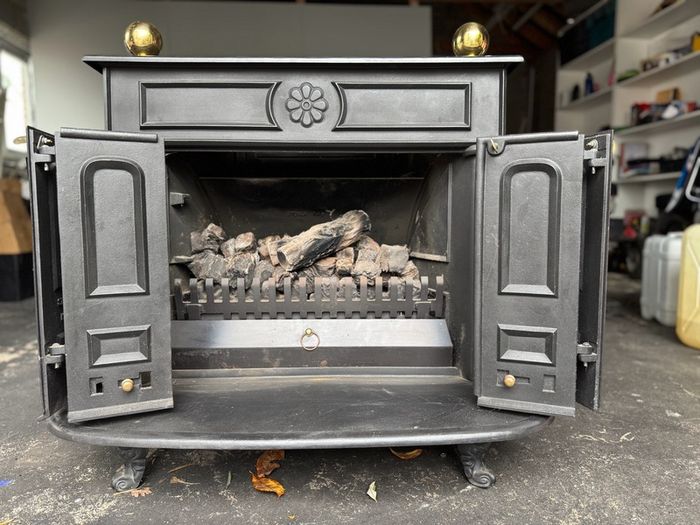 gas fire