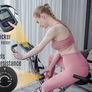 4-IN-1 Exercise Bikes for Home Use, Folding Indoor Stationary Cycling Bike with Arm/Leg Workout Bands,16 Levels Magnetic Resistance Fitness Bicycle with Hand Pulse and Phone/Tablet Holder Image 3