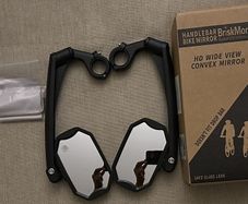 BriskMore Handlebar Bike Mirrors - Pair