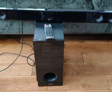 LG Soundbar and Subwoofer