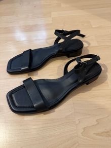 Black sandals from marks and Spencer