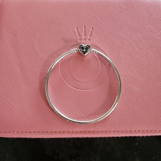 Pandora Moments Heart & Butterfly Bangle