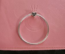 Pandora Moments Heart & Butterfly Bangle