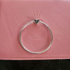 Pandora Moments Heart & Butterfly Bangle