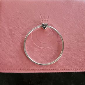 Pandora Moments Heart & Butterfly Bangle