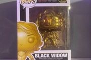 Marvel Black Widow Golden Funko Pop
