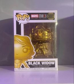 Marvel Black Widow Golden Funko Pop