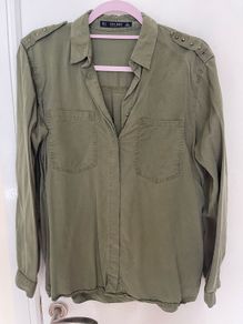 Zara Military Style Shirt