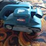 Bosch PBS 7 A Belt Sander Fully Working with Dust Bag.  Powerful 600W. A tradesman's dream. Image 2