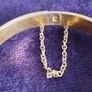Vintage bracelet 18K RGP Rolled gold, 70s. Image 7