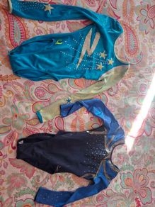 2 x gymnastics leotards 8euro each or 2 for 15