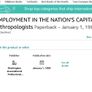 Stalking Employment in the Nation's Capital: A guide for anthropologists. Anthropology, Adam Koons, Beatrice Hackett, John P. Mason Image 2