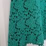 Zara Applique Green Skirt Image 2