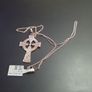 NEW silver celtic cross & chain RRP 155 eur in box Image 4