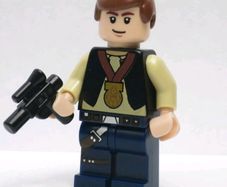 Lego HAN SOLO Minifigure Lego Star Wars Lego Minifigure