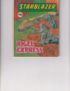 Starblazer #49 Rigel Express Digest Size 1981 Uk Comic