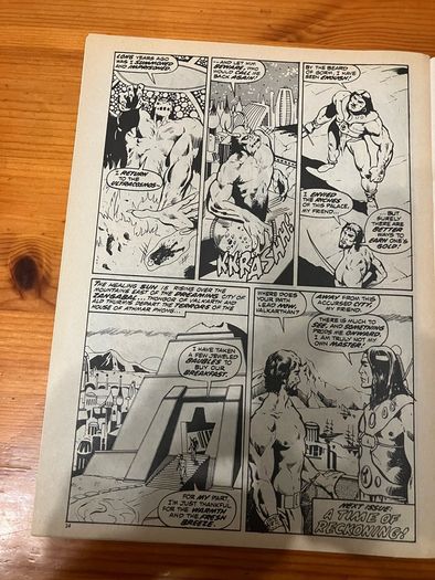 Comic: 'Savage Sword of Conan' no. 15 (June 14,1975)