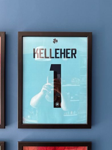 Kids football jersey picture frames