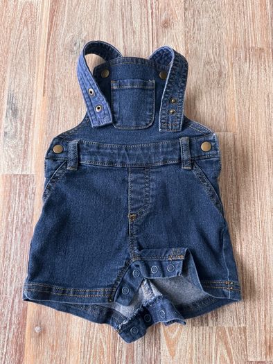 Baby Dungarees Age 0-3 Months