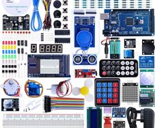 Mega R3 Project The Most Complete Ultimate Starter Kit Barebone PCs Compatible with Arduino IDE w/TUTORIAL, MEGA R3 Controller Board, LCD 1602, Servo, Stepper Motor (FREE POSTAGE)