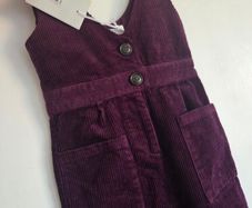 6-7years, Brand-New LeighTucker Purple Corduroy Jumpsuit