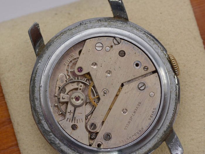 Vintage Gents Manier De Luxe 7 Jewels Watch