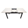 Sorven Extendable Dining Table 120 x 70 cm to 160 Image 3