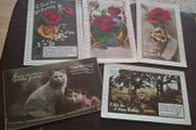 Beautiful vintage postcards