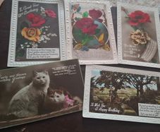 Beautiful vintage postcards