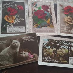 Beautiful vintage postcards