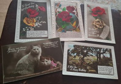 Beautiful vintage postcards