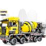 City Engineering Bulldozer Crane Technic Car Truck Excavator Roller Building Blocks bricks Construction Toys Image 2
