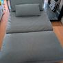 Grey lounge seat Image 2