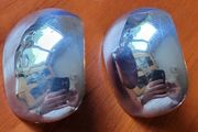 Silver earrings